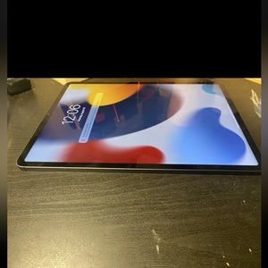 iPad 5th generation 12.9 in no damage at all like new always keep in otter box